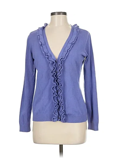 Pre-owned Charter Club Cardigan Sweater In Blue