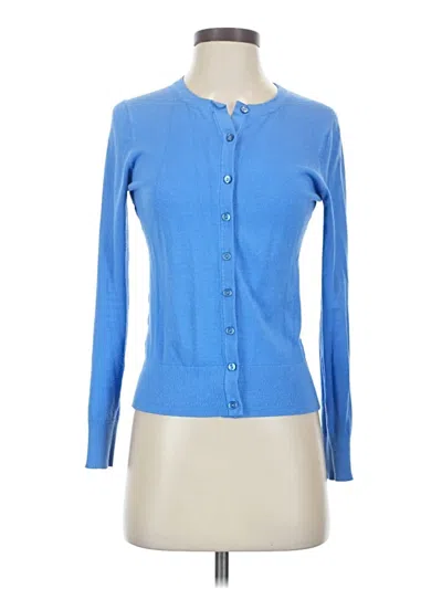 Pre-owned Charter Club Cardigan Sweater In Blue