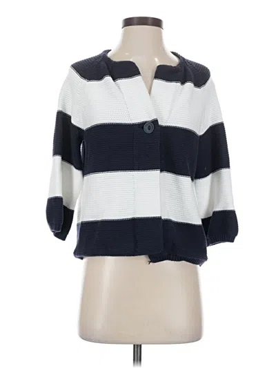 Pre-owned Charter Club Cardigan Sweater In Blue
