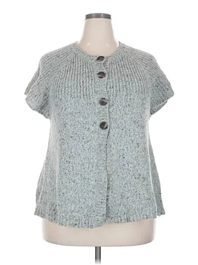 Pre-owned Charter Club Cardigan Sweater In Blue