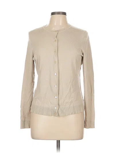 Pre-owned Charter Club Cardigan Sweater In Brown