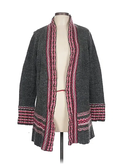 Pre-owned Charter Club Cardigan Sweater In Gray