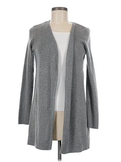 Pre-owned Charter Club Cardigan Sweater In Gray