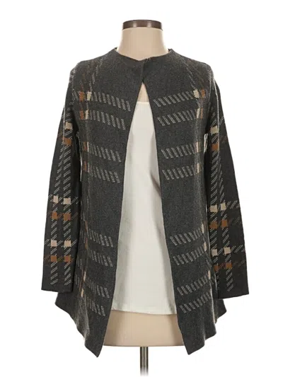 Pre-owned Charter Club Cardigan Sweater In Gray