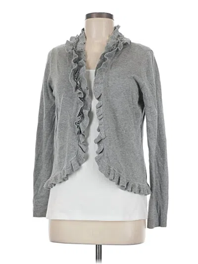 Pre-owned Charter Club Cardigan Sweater In Gray
