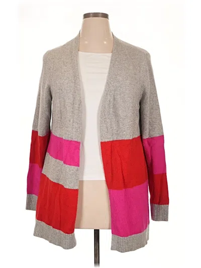 Pre-owned Charter Club Cardigan Sweater In Gray