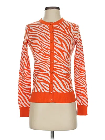 Pre-owned Charter Club Cardigan Sweater In Orange