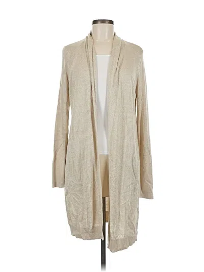 Pre-owned Charter Club Cardigan Sweater In Tan