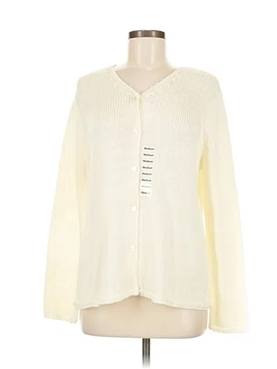 Charter Club Cardigan Sweater In Yellow