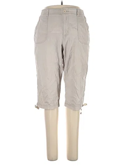 Pre-owned Charter Club Cargo Pants In Gray