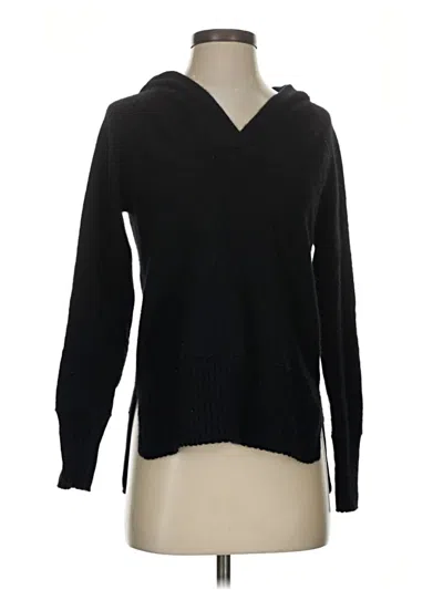 Pre-owned Charter Club Cashmere Pullover Sweater In Black