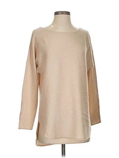 Pre-owned Charter Club Cashmere Pullover Sweater In Brown
