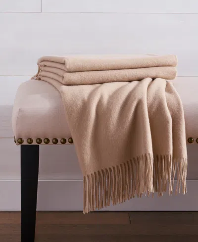Charter Club Cashmere Throw, 50" X 60", Macy's Exclusive In Brown