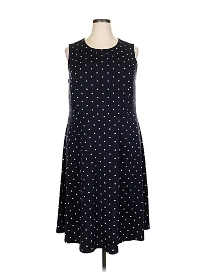 Pre-owned Charter Club Casual Dress In Black