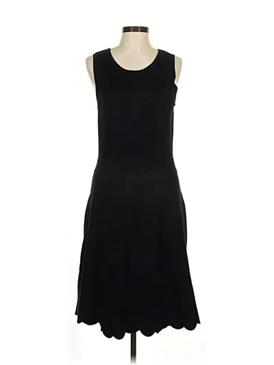 Pre-owned Charter Club Casual Dress In Black
