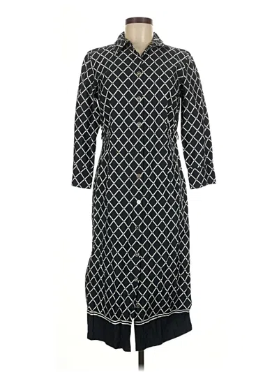 Pre-owned Charter Club Casual Dress In Black