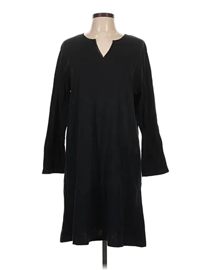Pre-owned Charter Club Casual Dress In Black