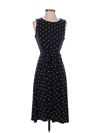 Pre-owned Charter Club Casual Dress In Black