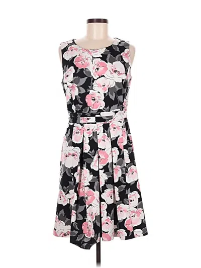 Pre-owned Charter Club Casual Dress In Black