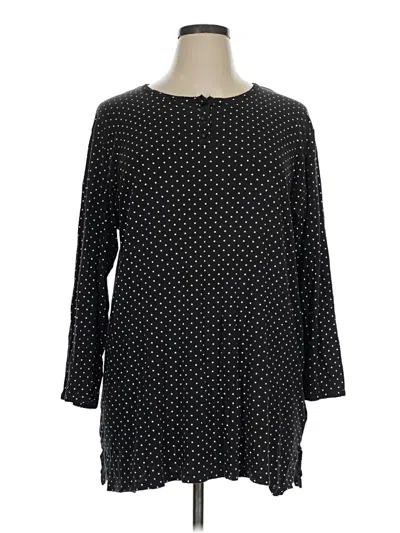 Pre-owned Charter Club Casual Dress In Black