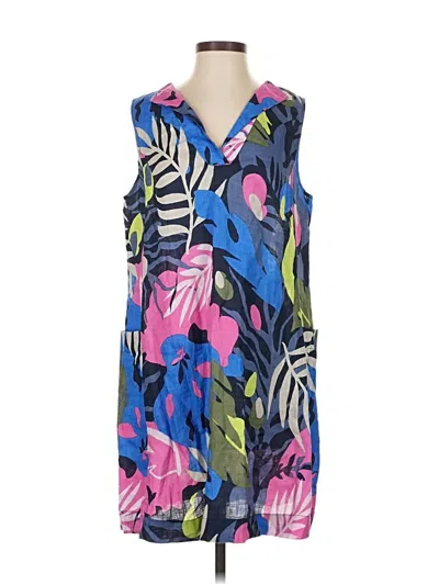 Pre-owned Charter Club Casual Dress In Blue