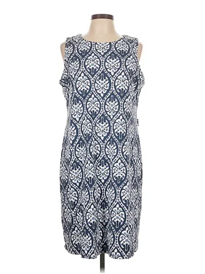 Pre-owned Charter Club Casual Dress In Blue