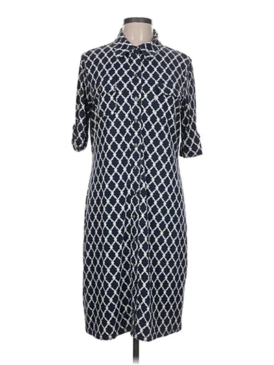 Pre-owned Charter Club Casual Dress In Blue