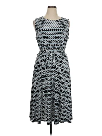 Pre-owned Charter Club Casual Dress In Blue