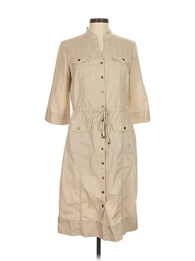 Pre-owned Charter Club Casual Dress In Brown