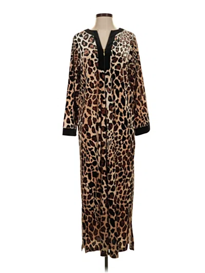 Pre-owned Charter Club Casual Dress In Brown