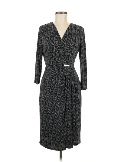 Pre-owned Charter Club Casual Dress In Gray