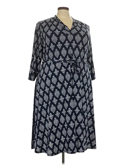 Pre-owned Charter Club Casual Dress In Gray