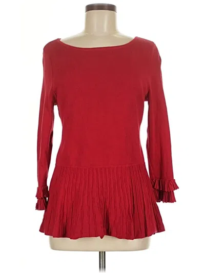 Pre-owned Charter Club Casual Dress In Red