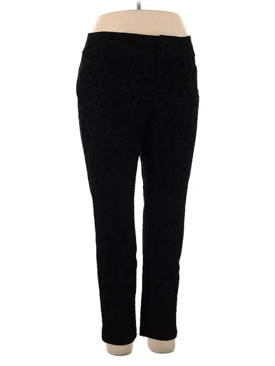 Pre-owned Charter Club Casual Pants In Black