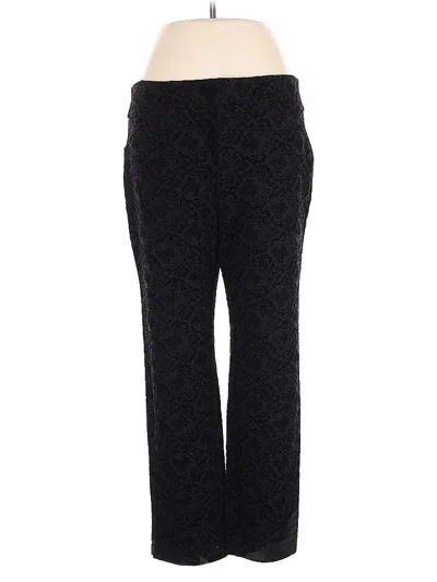 Pre-owned Charter Club Casual Pants In Black