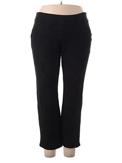 Pre-owned Charter Club Casual Pants In Black