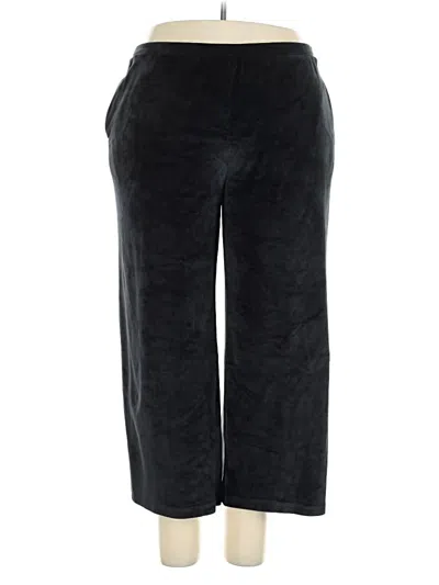 Pre-owned Charter Club Casual Pants In Black