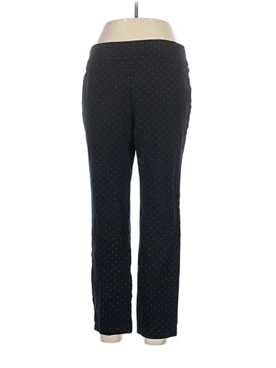Pre-owned Charter Club Casual Pants In Black