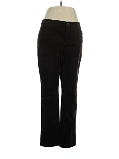 Pre-owned Charter Club Casual Pants In Black