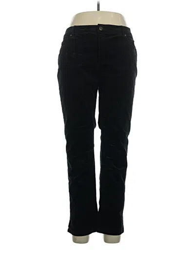 Pre-owned Charter Club Casual Pants In Black