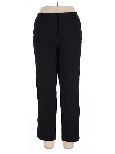 Pre-owned Charter Club Casual Pants In Black