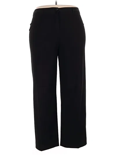 Pre-owned Charter Club Casual Pants In Black