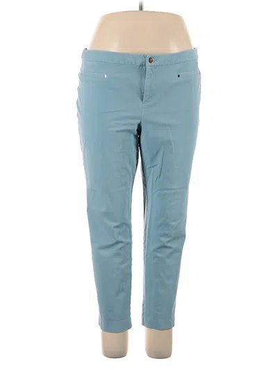 Pre-owned Charter Club Casual Pants In Blue