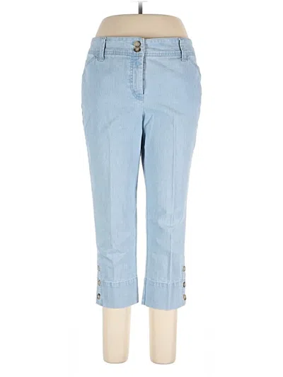 Pre-owned Charter Club Casual Pants In Blue