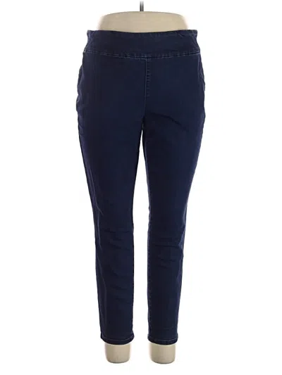 Pre-owned Charter Club Casual Pants In Blue