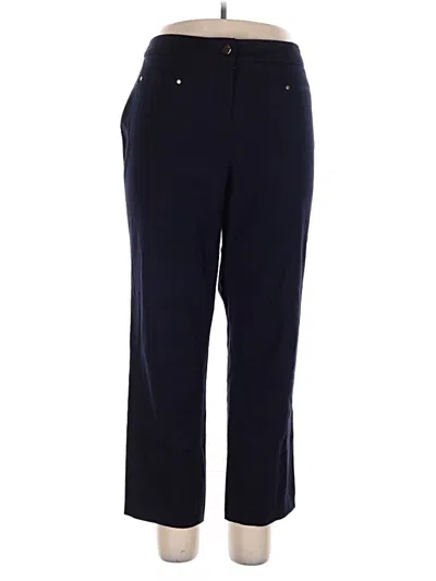 Pre-owned Charter Club Casual Pants In Blue