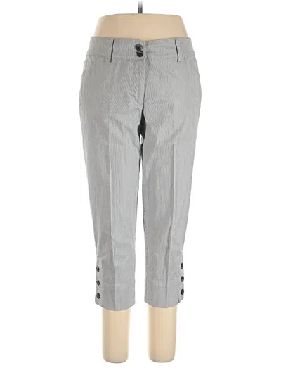Pre-owned Charter Club Casual Pants In Gray