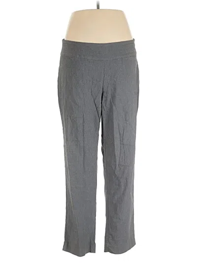 Pre-owned Charter Club Casual Pants In Gray