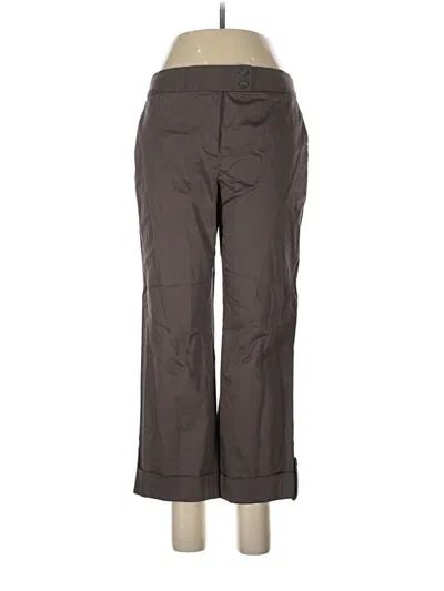 Pre-owned Charter Club Casual Pants In Gray
