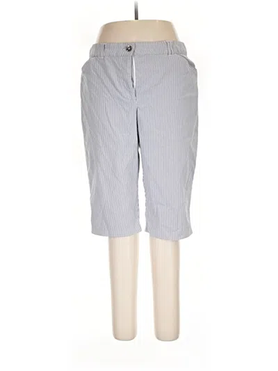 Pre-owned Charter Club Casual Pants In Gray
